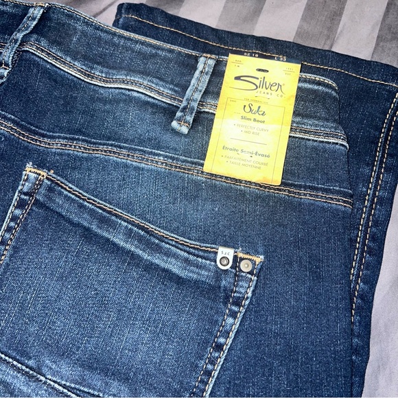 Silver Suki Slim Boot - Picture 2 of 3